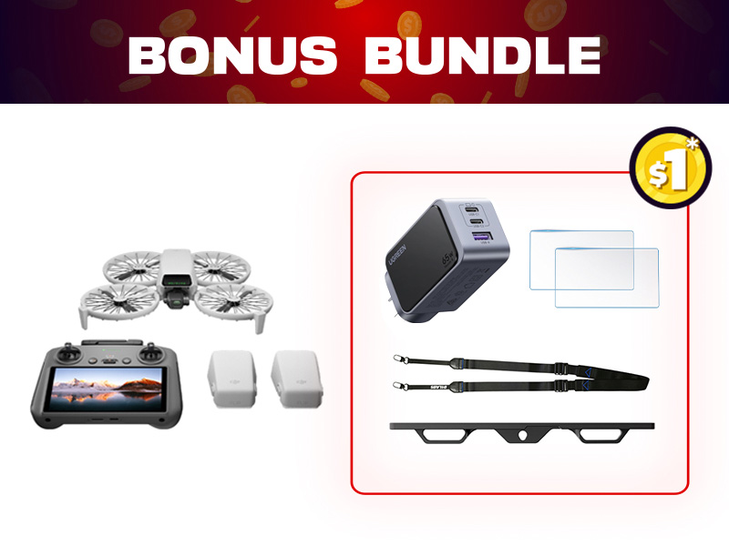DJI Flip Fly More Combo + $1 Bonus Bundle